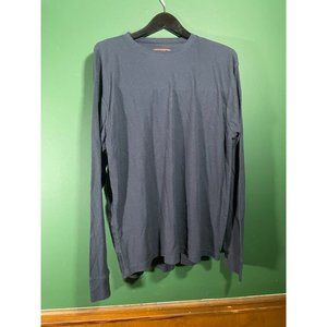 Hawkeye - Men's Navy Blue Thermal Long Sleeve T-Shirt - Size XXL